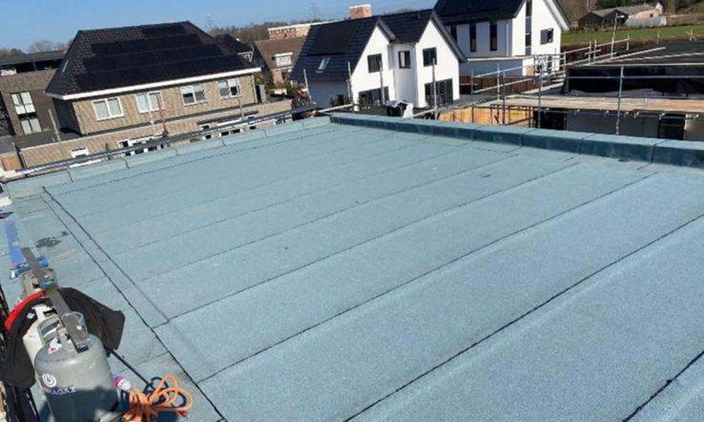 Nieuw dak in Doorn laten aanleggen Geheel nieuw plat dak aangelegd